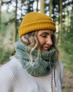 Ash Recycled Sherpa Fleece Snood