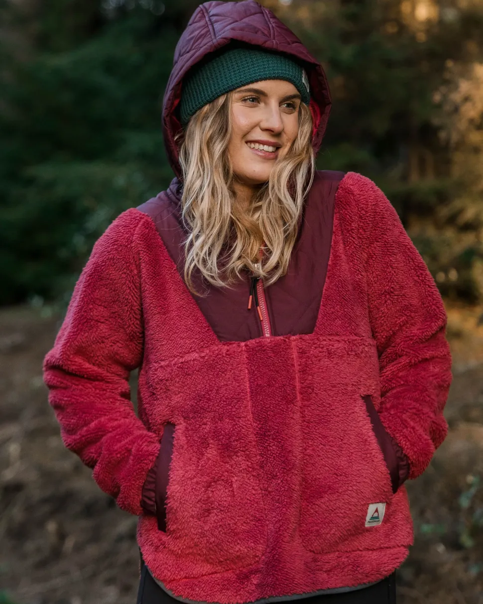 Beaumont Recycled Sherpa Hooded Fleece