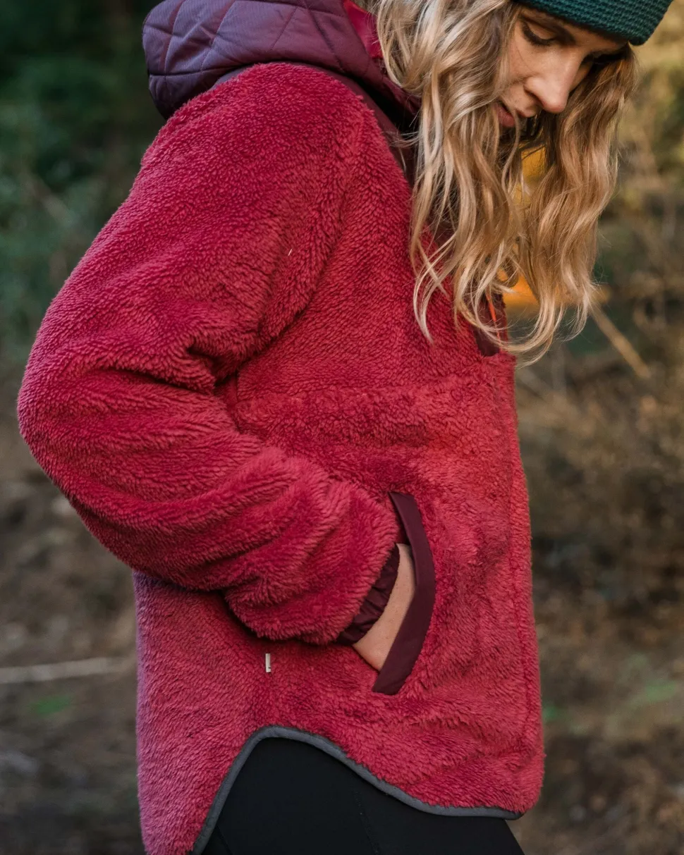 Beaumont Recycled Sherpa Hooded Fleece