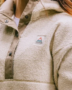 Calla Hooded Pullover Recycled Fleece