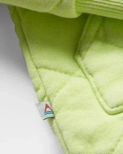 Clementine Recycled Quilted Popper Up Hoodie