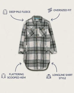 Cloudy Recycled Deep-Pile Sherpa Fleece Shirt