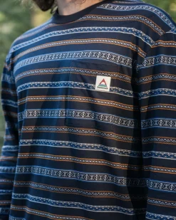 Crackle Organic Relaxed Fit LS T-Shirt