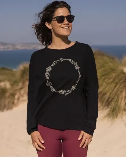 Daisy Chain Recycled Cotton LS T-Shirt