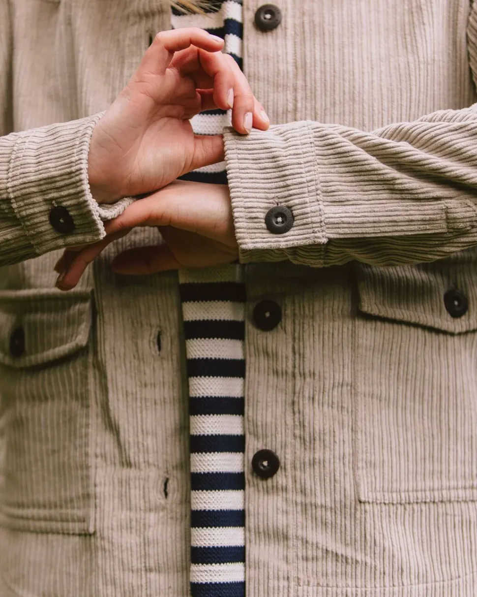 Dove Recycled Cord LS Shirt