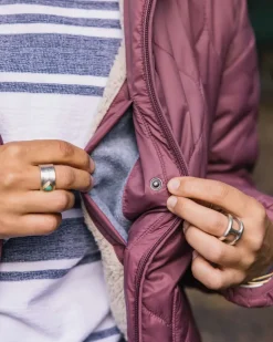 Earthy Recycled Sherpa Lined Insulated Jacket