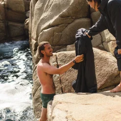 Escapism Recycled Towel Lined Changing Robe