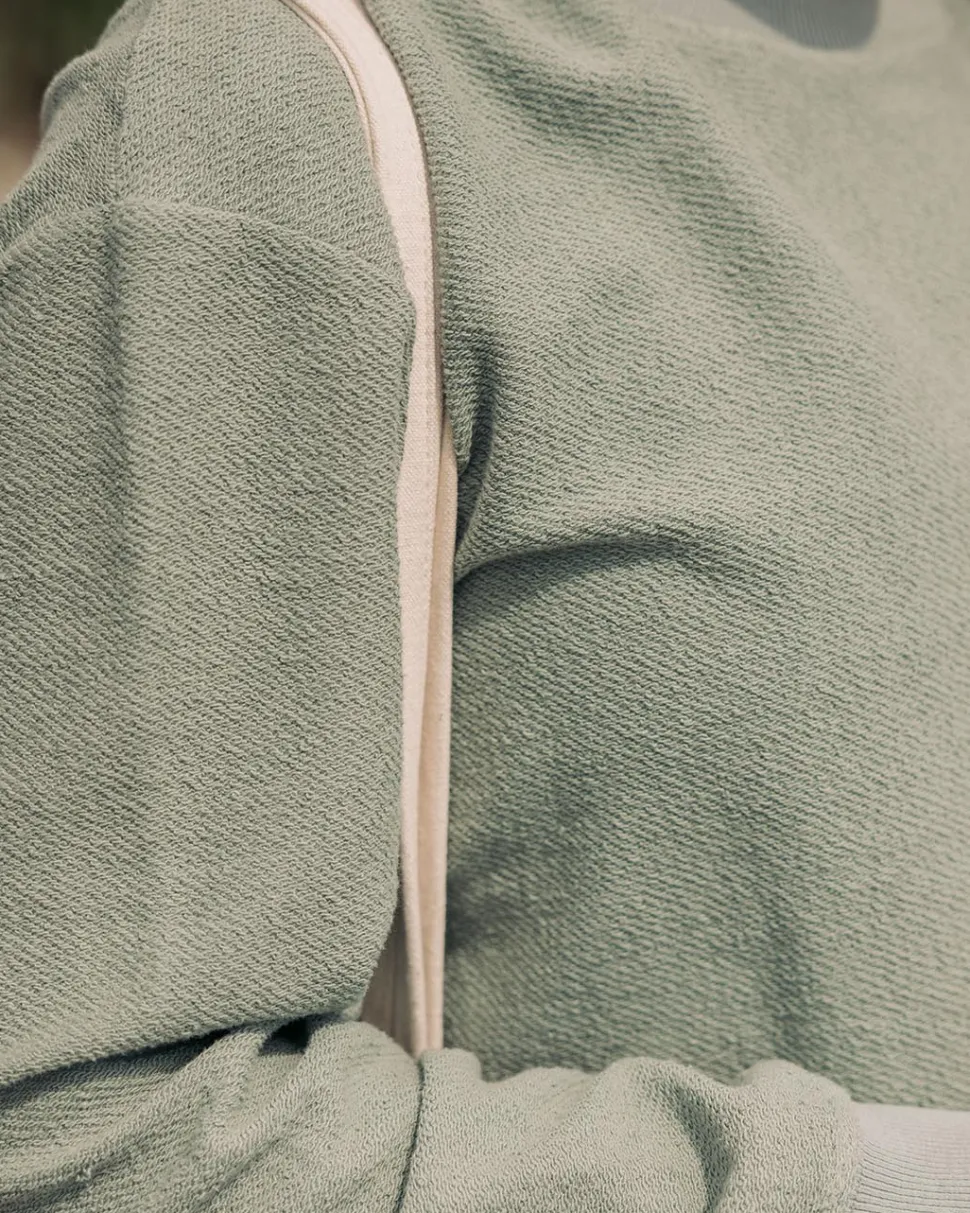 Fauna Organic Cotton Textured Sweatshirt