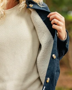 Flint Recycled Cord Overshirt