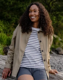 Forrest Organic Cotton Oversized Twill Overshirt