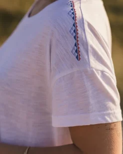 Henna Recycled Cotton Tassel T-Shirt