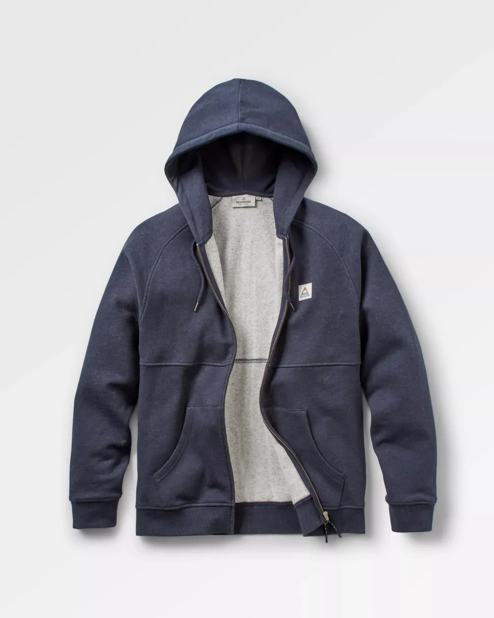 Heritage Full Zip Organic Cotton Hoodie