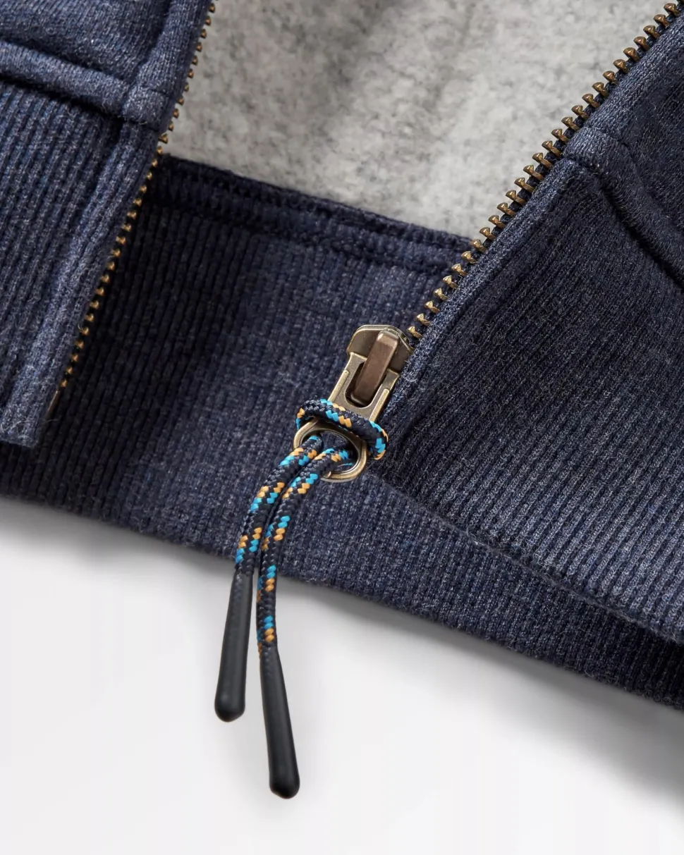 Heritage Full Zip Organic Cotton Hoodie