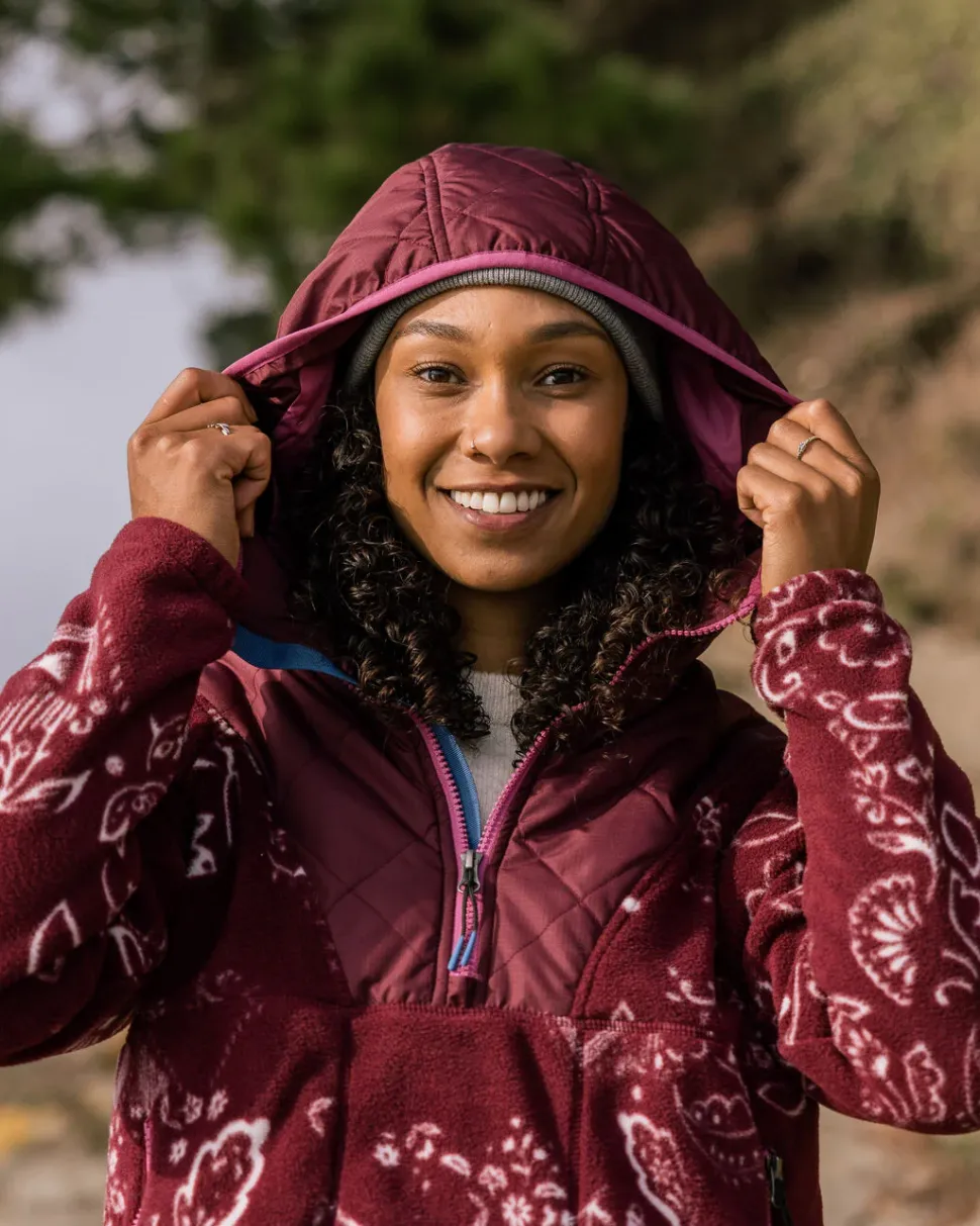 Juana Recycled Polar Hooded Fleece