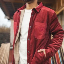 Kodiak Sherpa Lined Cord Overshirt