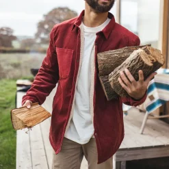 Kodiak Sherpa Lined Cord Overshirt