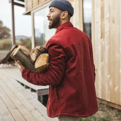 Kodiak Sherpa Lined Cord Overshirt