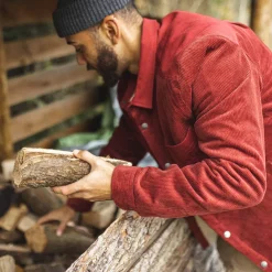 Kodiak Sherpa Lined Cord Overshirt