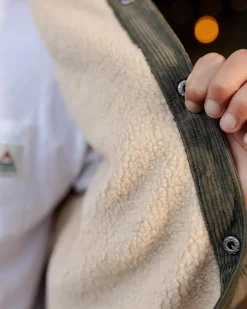 Kodiak Sherpa Lined Cord Overshirt