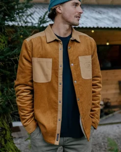 Kodiak Sherpa Lined Cord Overshirt