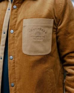 Kodiak Sherpa Lined Cord Overshirt