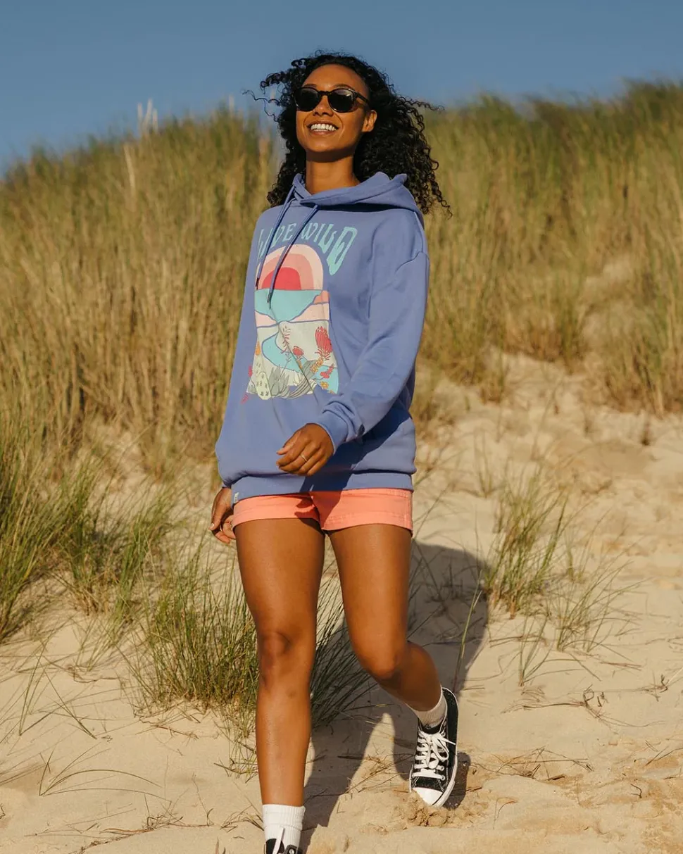 Live Wild Recycled Cotton Oversized Hoodie