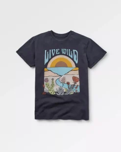 Live Wild Recycled Cotton T-Shirt