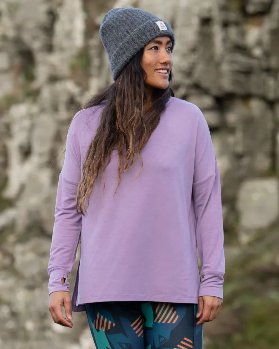 Lotus Recycled Active LS Top