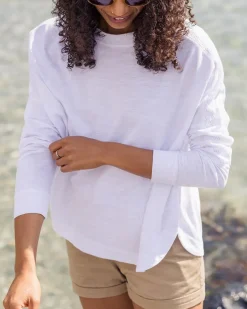 Luna Oversized Recycled Cotton LS T-Shirt