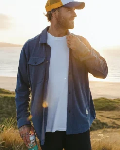 Maple Grid Polar Fleece Shirt