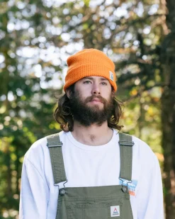 Moss Double Layer Recycled Waffle Beanie