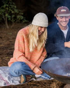 Mountainside Mock Neck Recycled Knitted Jumper