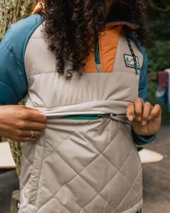 Ocean Recycled Insulated 1/2 Zip Jacket