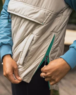 Ocean Recycled Insulated 1/2 Zip Jacket