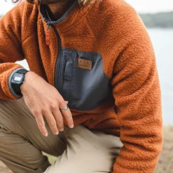 Offgrid 1/4 Zip Recycled Sherpa Fleece