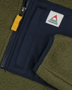 Offgrid 1/4 Zip Recycled Sherpa Fleece