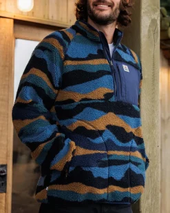 Offroad Recycled Sherpa 1/2 Zip Fleece