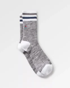 Organic Mid-weight Rib Socks