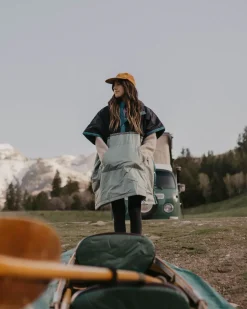 Outback Recycled Pull Over Changing Robe