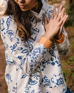 Patchwork Recycled Cotton Hoodie