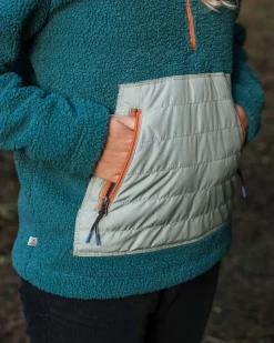Perouse Recycled Polar-Lined Sherpa Fleece