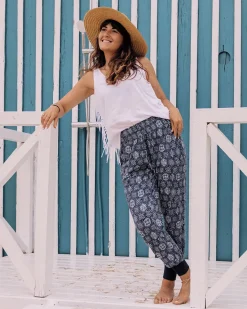 Poppy Recycled Cotton Tassel Tank Top