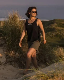 Poppy Recycled Cotton Tassel Tank Top