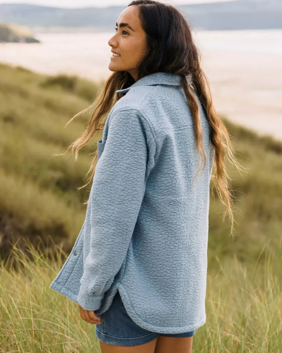 Rappel Recycled Sherpa Oversized Shirt