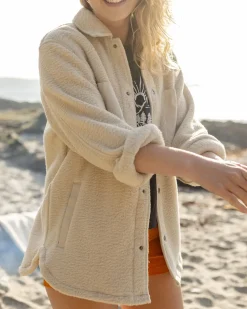 Rappel Recycled Sherpa Oversized Shirt