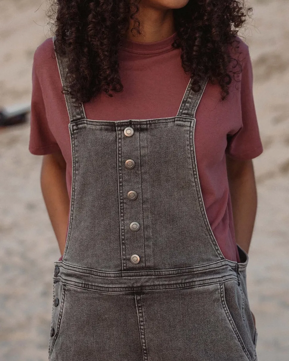 Riverside Denim Short Dungarees