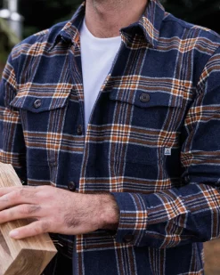 Rustic Organic Cotton Heavyweight Overshirt