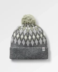 Snowdrop Recycled Bobble Hat