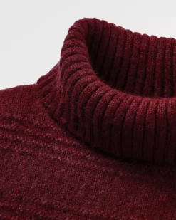 Snug Recycled Polo Neck Knitted Jumper