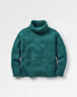 Snug Recycled Polo Neck Knitted Jumper